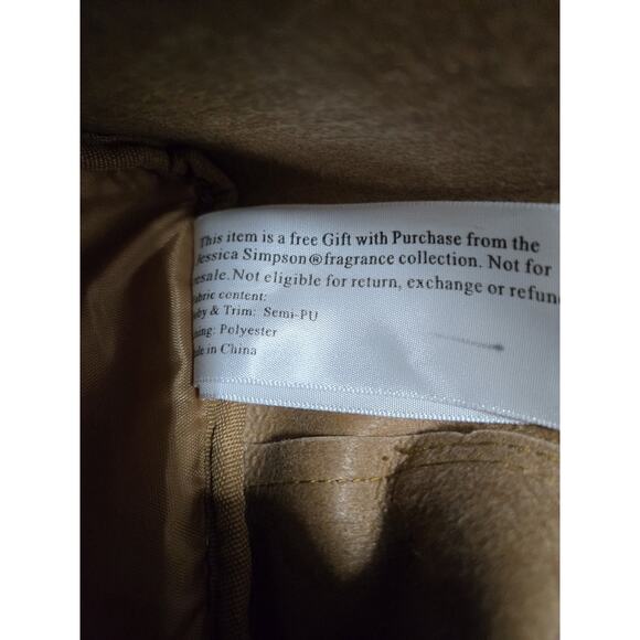 Jessica Simpson Large Fringe Faux Leather Tote Bag READ - Picture 14 of 16